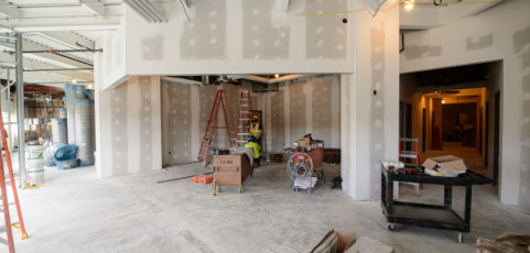Morgan Academic Center for Student-Athletes Construction on Schedule