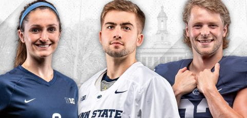 Trio of Nittany Lions Honored by Penn State